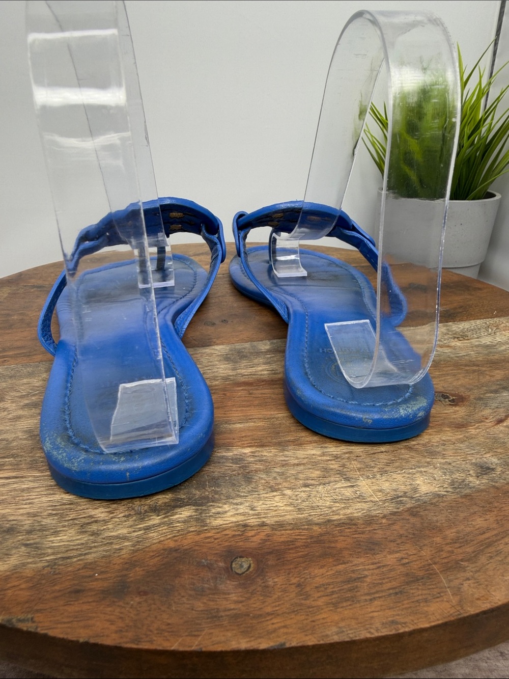 Tory Burch Blue Sandals - Size: 8.5 - Picture 4 of 7